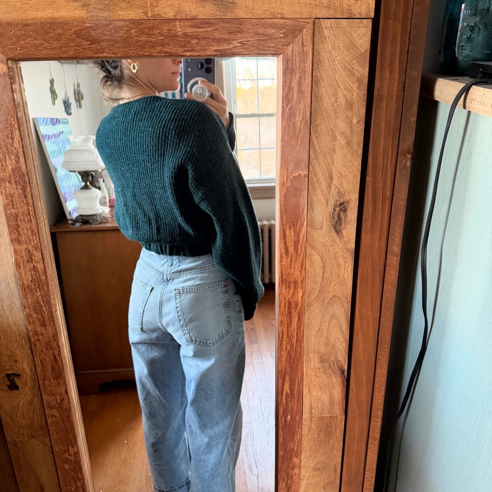 Le Tigre Vintage Cropped Sweater - Picture 4 of 4